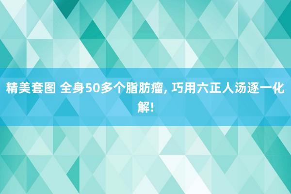 精美套图 全身50多个脂肪瘤, 巧用六正人汤逐一化解!