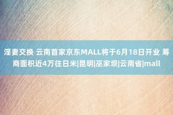 淫妻交换 云南首家京东MALL将于6月18日开业 筹商面积近4万往日米|昆明|巫家坝|云南省|mall